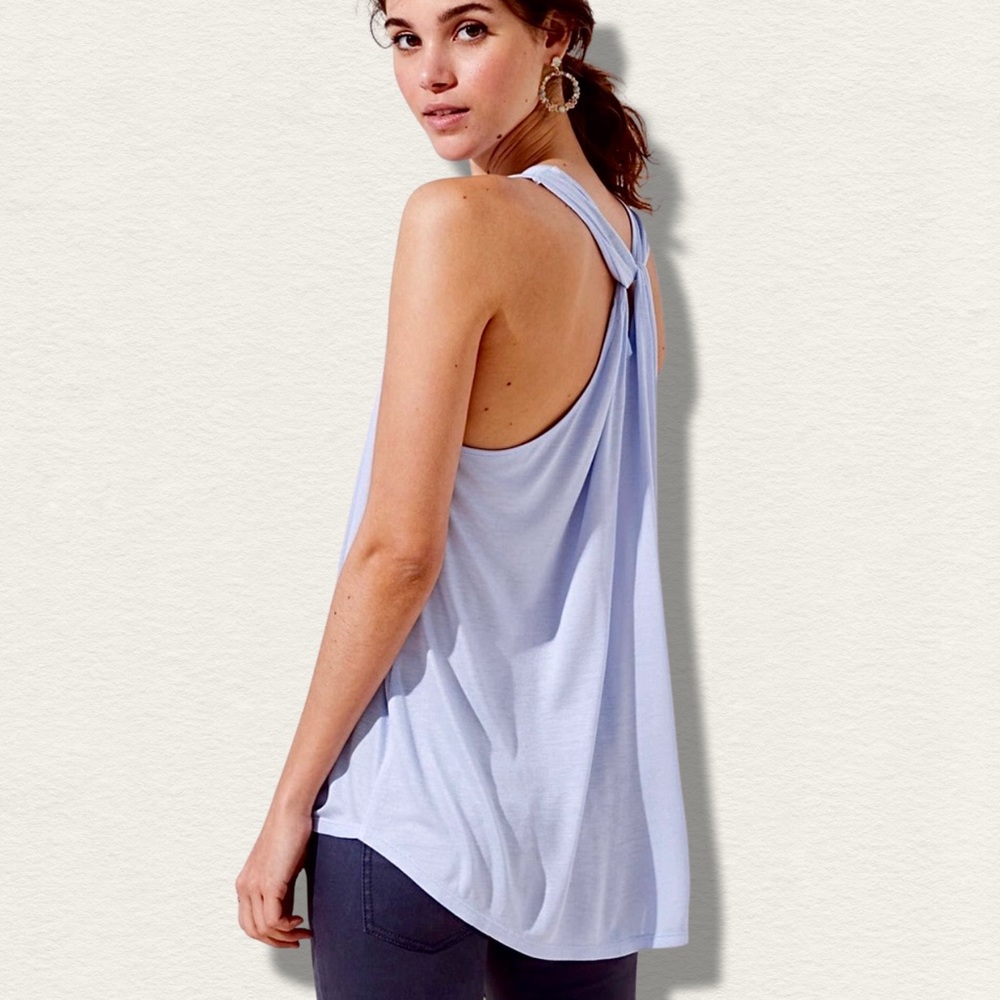 ANN TAYLOR‎ LOFT Keyhole Halter Top - Picture 13 of 14